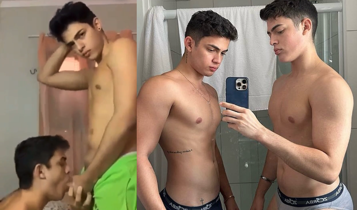 Incesto Gay dos Irmãos Nathan e Ryan Paiva no OnlyFans - Famosos Nus